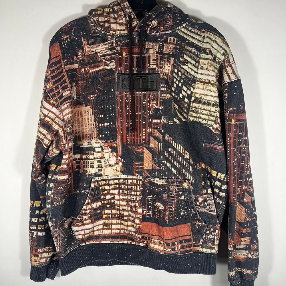 Kith Gotham Cotton Hoodie Beam size Medium